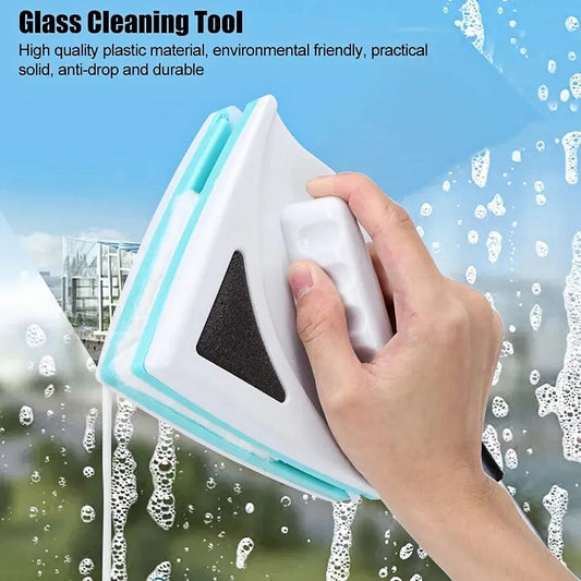 Double Sided Magnetic Glass Cleaner