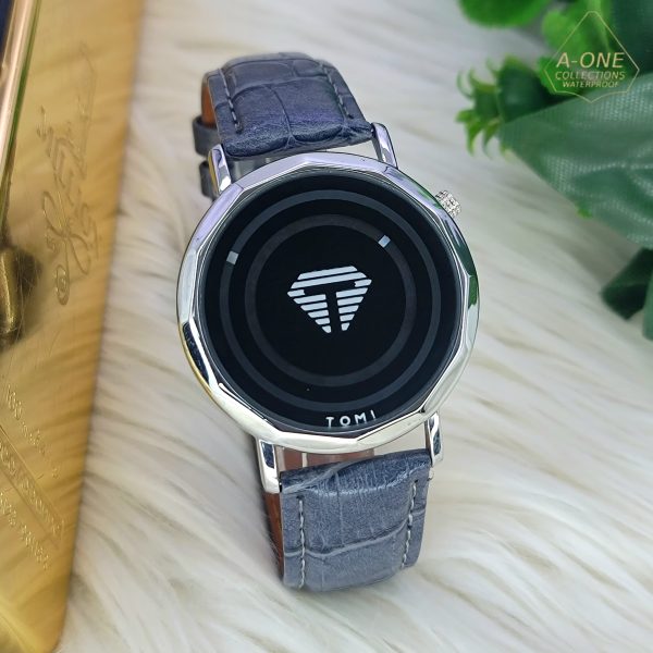 Tomi Stylish Watch Leather Strap For (Men & Women)