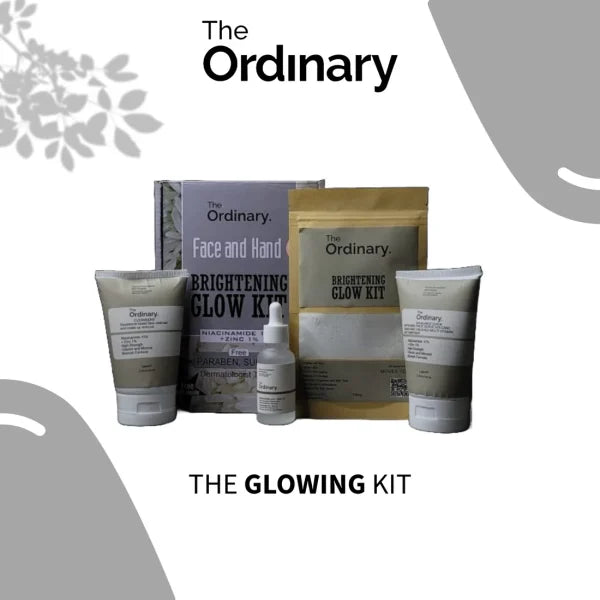 (4 in 1) The Ordinary Face And Hand Brightening Glow Kit